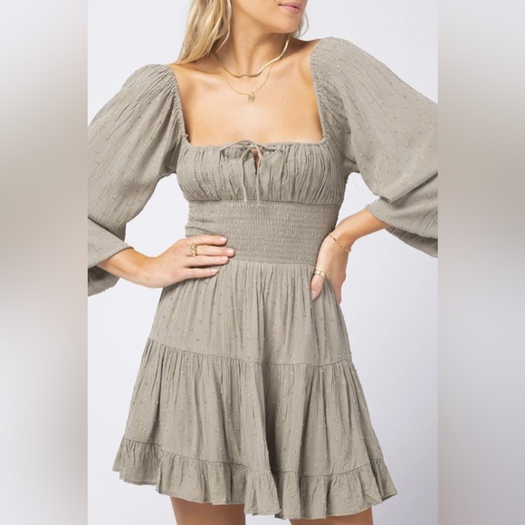 L*SPACE ★ Ruffle Mini Dress - Picture 3 of 12